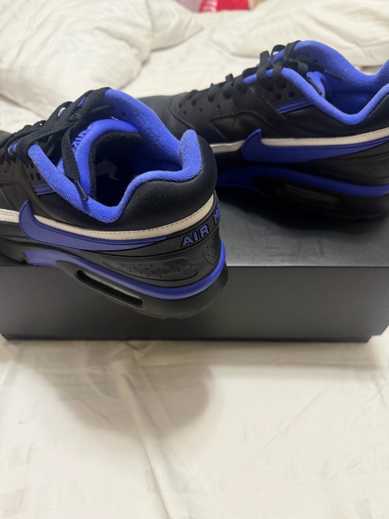 Nike Black And Purple Air Max Bw Sneakers
